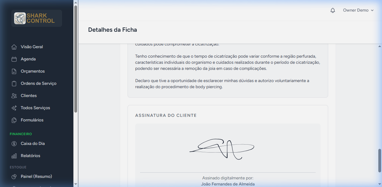 Tecnologia SharkControl